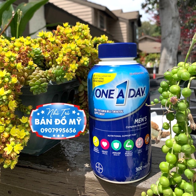 ONE A DAY MEN’S - Vitamin tổng hợp tăng cường sức khoẻ nam giới Hàng nội địa MỸ