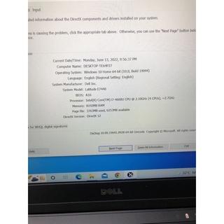 Laptop Dell latitude E7440 i7