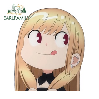 Earlfamily 13cm x 11cm Cho Marin Kitagawa My Dress-Up Darling Car Sticker Trunk Mũ Bảo Hiểm Laptop Decal Cản Xe Tạo Kiểu