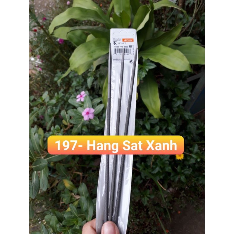 Bộ 3 Chiếc Dũa Cưa Máy STIHL Tròn 4.0 hoặc 4.8 hoặc 5.5 Chuyên dùng dũa cưa log dũa xích lam cưa gỗ