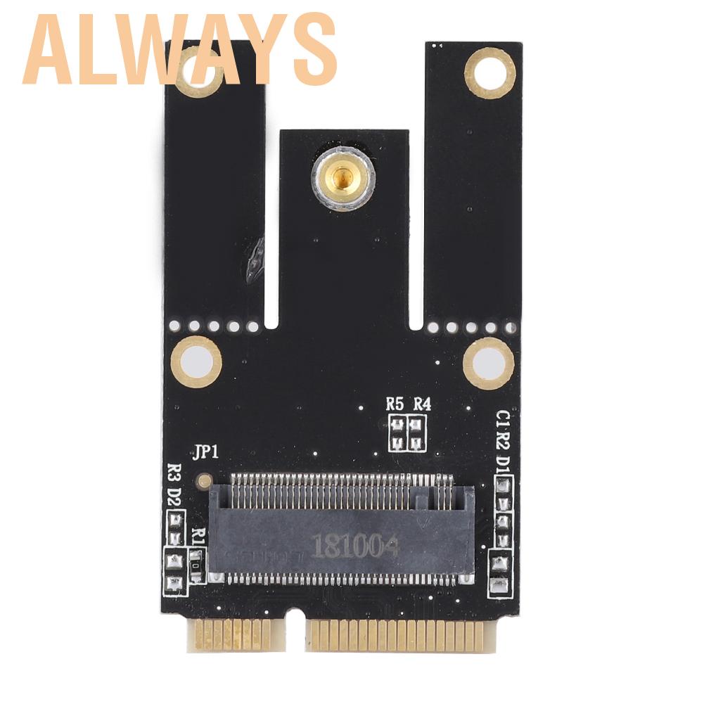 Card chuyển đổi Mini adapter NGFF sang 2 Wifi không dây PCI-E Bluetooth cho Notebook