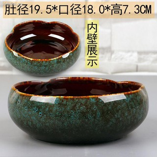 Chậu Hoa Sen Bằng Gốm Sứ Cỡ Lớn Hoa lily Nước Hoa lily/Hoa Sen Đồng Tiền/Cây Thủy Canh Xanh Lá < <