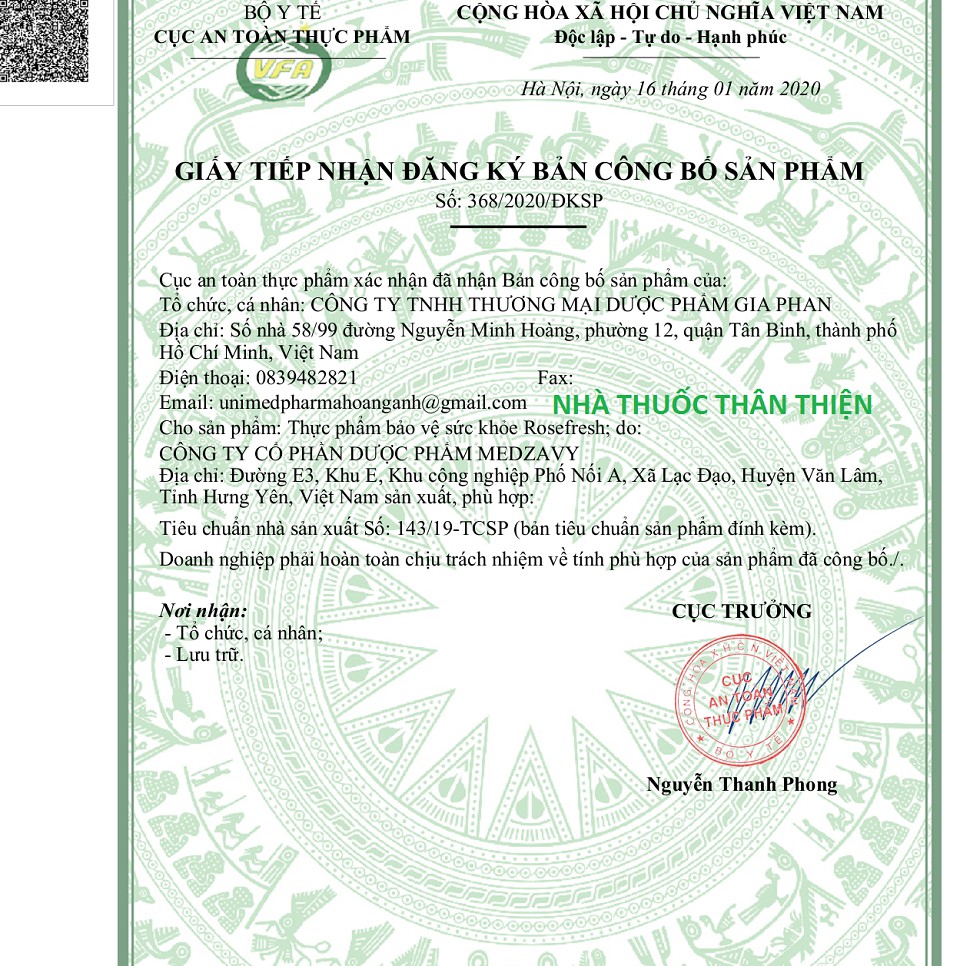 Rose Fresh - Hỗ trợ trị mụn trứng cá, mụn ẩn hiệu quả, giúp làm đẹp da (Hộp 60 viên) | BigBuy360 - bigbuy360.vn