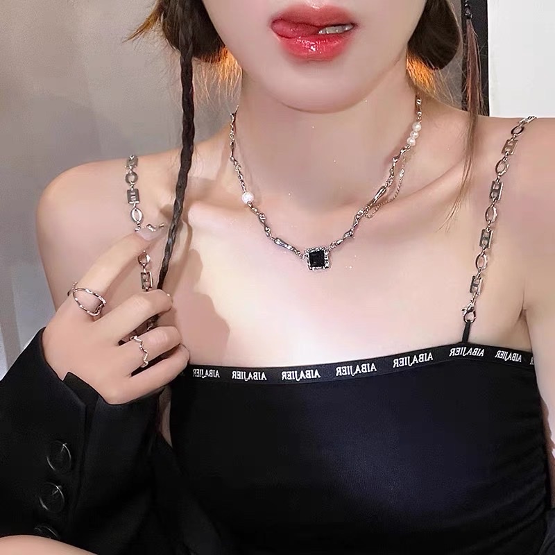 Vòng Cổ Nining Hạt Trai Nước Ngọt Đá - Vani Store - TS000647