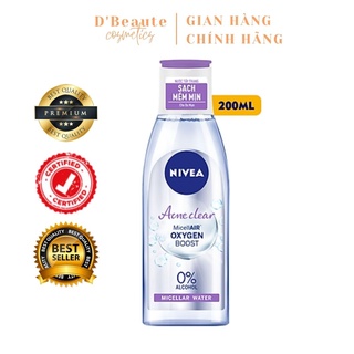 Nước tẩy trang NIVEA Acne Care Micellar Water - Đức Chính Hãng
