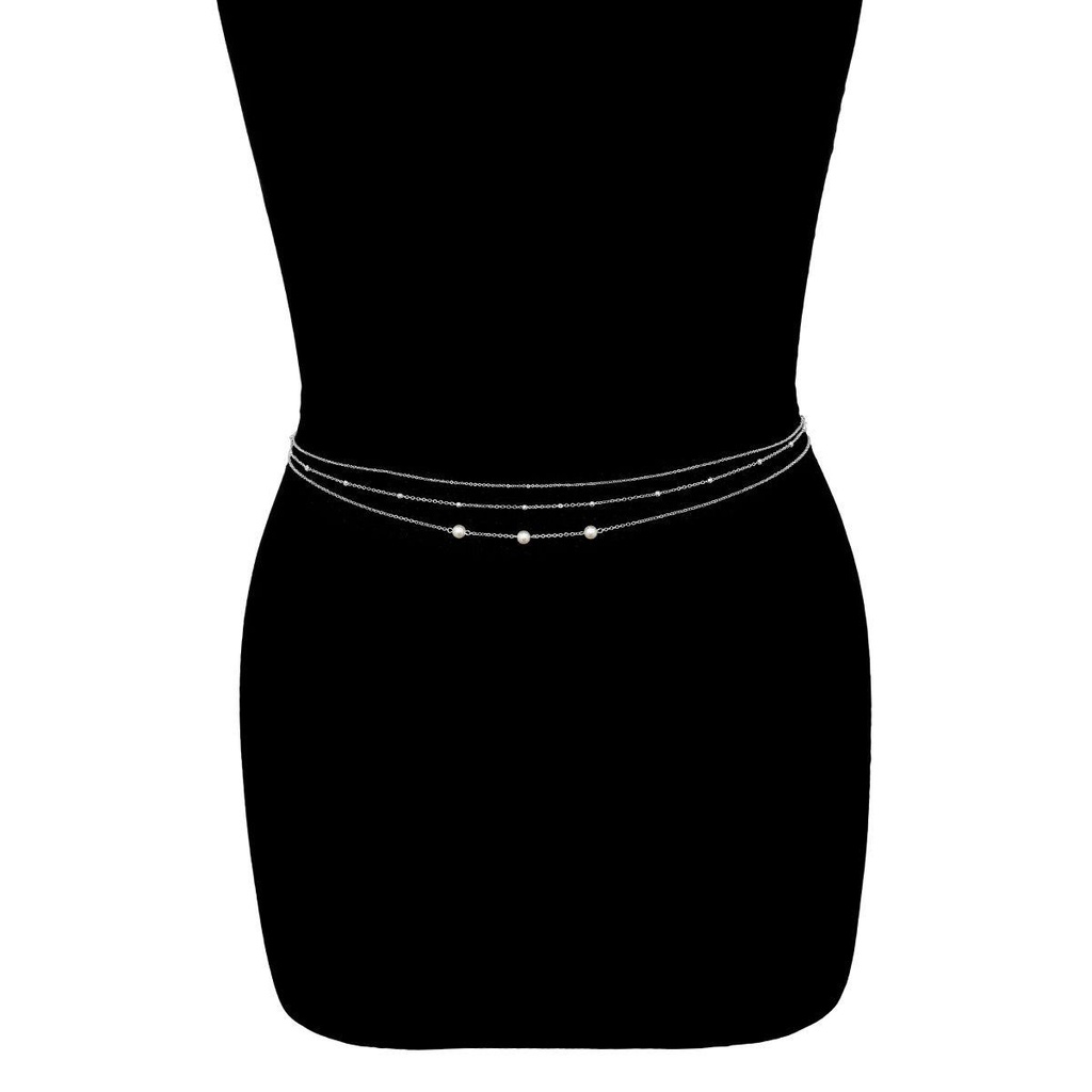 Dây Xích WMES15H Nhiều Lớp Phong Cách Bohemian Trang Trí Thắt Lưng / Thắt Lưng / Bikini Cho Nữ