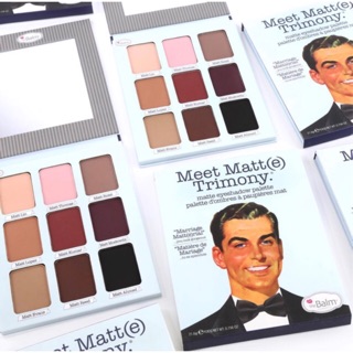 Bảng phấn mắt The Balm the Balm® cosmetics Meet Matt(e) Trimony.Matte Eyeshadow Palette