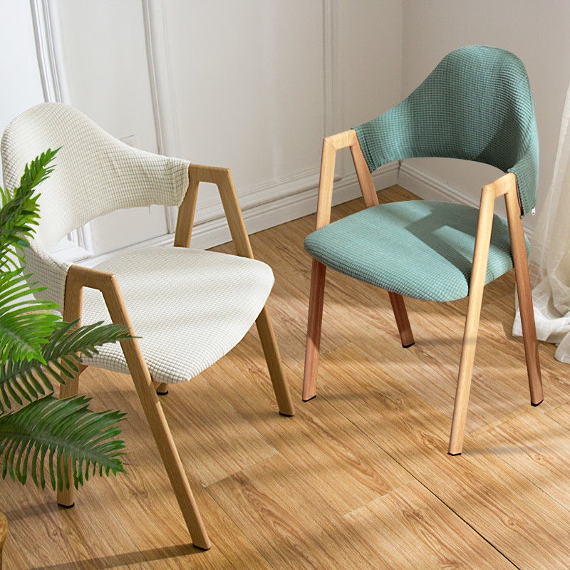 Vỏ Bọc Ghế Ngồi Bàn Ăn Hình Chữ A Thiết Kế Đục Lỗ Độc Đáo Tiện Dụng Cho Gia Đình