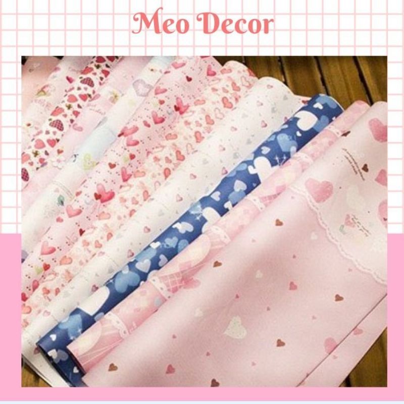 ❤️ Giấy gói quà họa tiết xinh xắn dễ thương- gói quà- gói tập