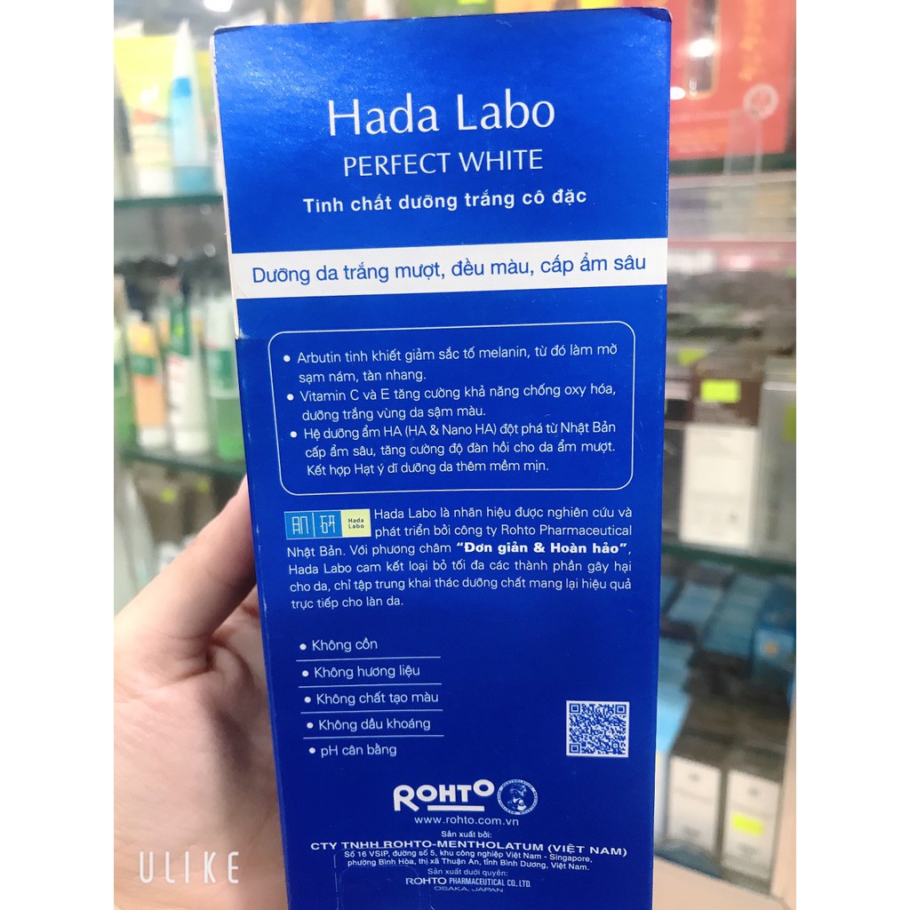 [chính hãng 100%] Tinh chất dưỡng trắng da cô đặc ,đều màu và cấp ẩm HADA LABO chai xịt 30g