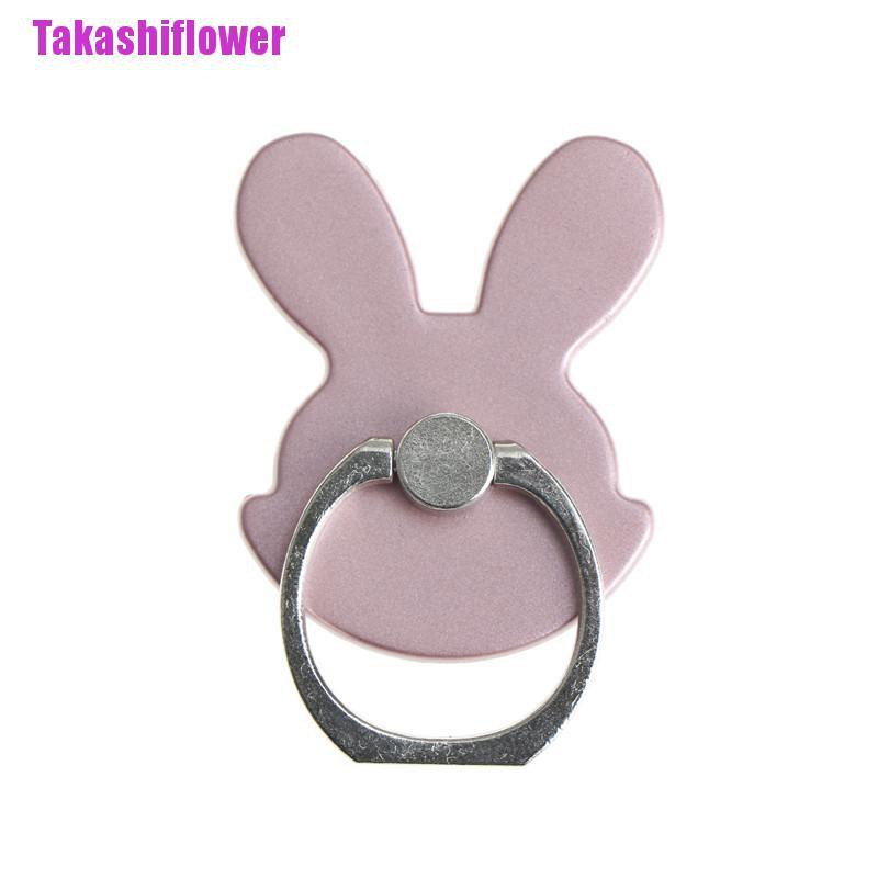 Vòng Đeo Tay Giữ Điện Thoại Hình Thỏ Dễ Thương Xoay 360 Độ