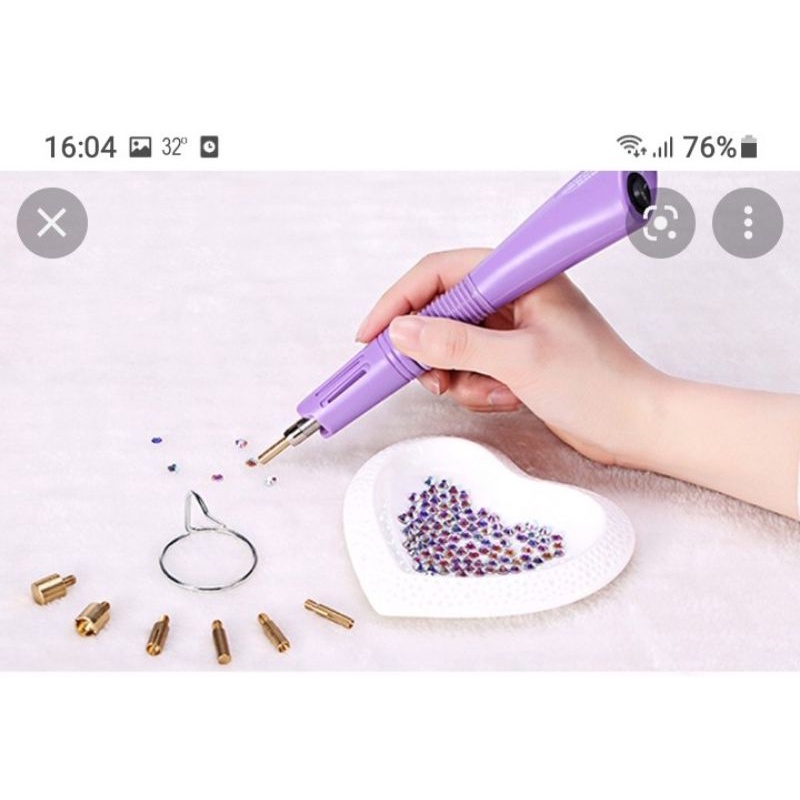 BÚT ĐÍNH CƯỜM BẰNG NHIỆT.PHỤ KIỆN MAY.