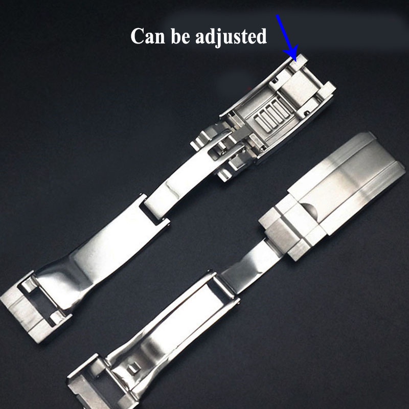 Khóa Kim Loại 9mm Chuyên Dụng Cho Đồng Hồ Rolex Daytona Submariner GMT