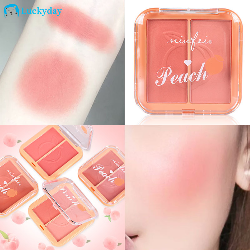Hộp Phấn Má Có Hai Màu Tự Nhiên Trang Điểm Theo Phong Cách Hàn Quốc | BigBuy360 - bigbuy360.vn