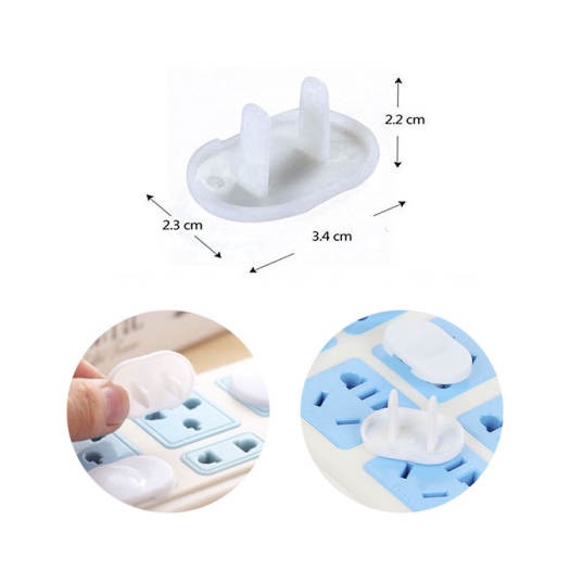 Combo 10 nút bịt ổ điện an toàn chống giật, chống cháy an toàn cho bé