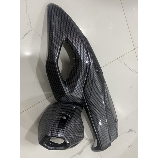 Ốp Pô Sh 2017/2018/2019 Carbon Chính Hãng Aritar Full bộ ốp pô + Đuôi Pô