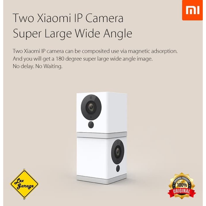 Camera Ip Wifi Thông Minh Xiaomi Mi Xiaofang S1 1080p Với Tầm Nhìn Đêm Tốt