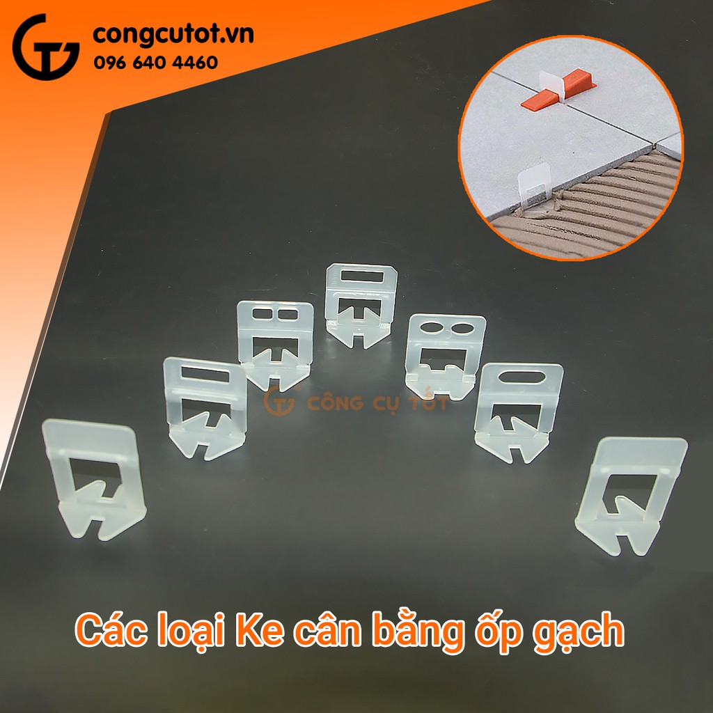 Túi 100 Ke Cân Bằng Ốp Lát Gạch 1.0-3.0mm