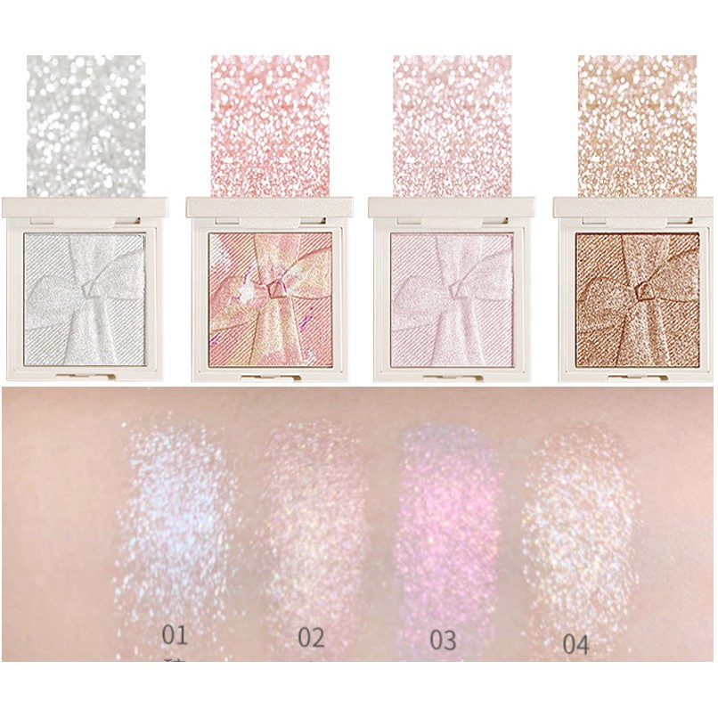 Phấn bắt sáng tạo khối NOVO Bow Clear And Transparent Highlight