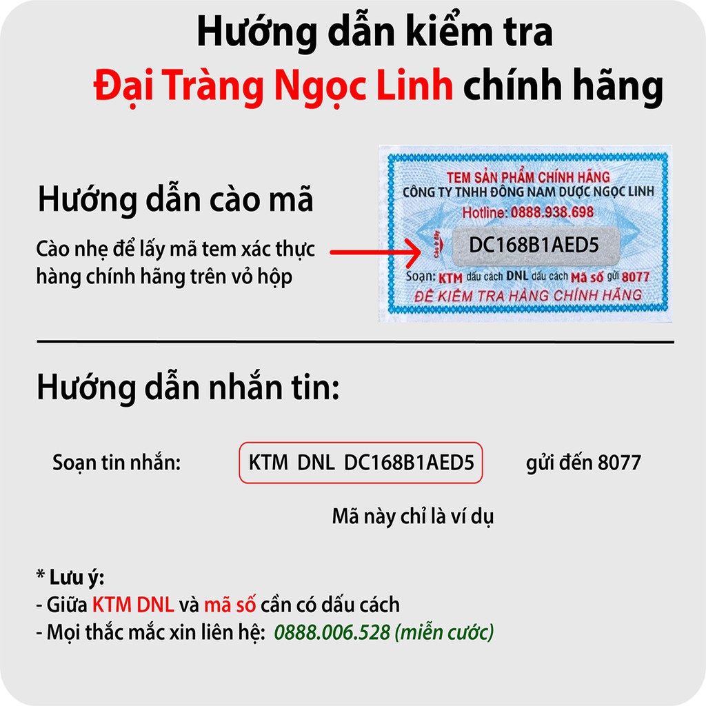 [CHÍNH HÃNG] Đại Tràng Ngọc Linh - Hỗ trợ giảm các triệu chứng đau đại tràng - 100% tự nhiên