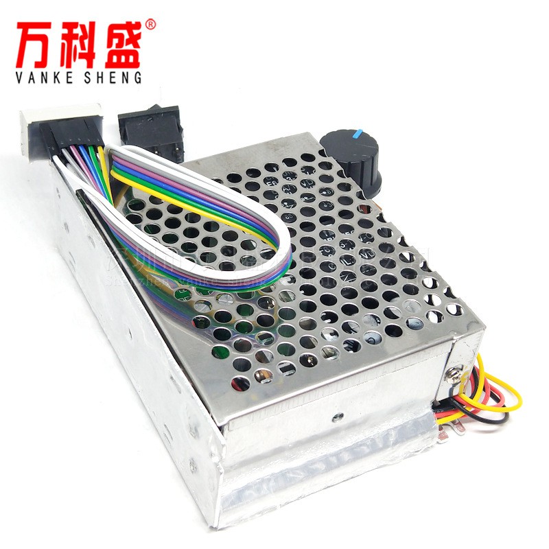 Bộ điều khiển tốc độ động cơ DC hai chiều tiến và lùi với máy đo tốc độ hiển thị kỹ thuật số 40A 12V24V36