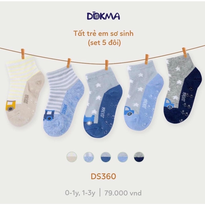 TẤT DOKMA 0-3y