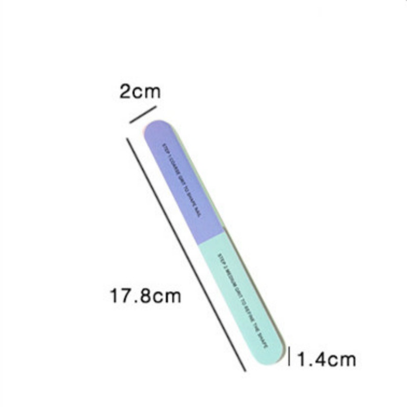 1 Dụng Cụ Dũa Móng Tay Sáu Mặt Chuyên Nghiệp / Phụ Kiện Đi Kèm