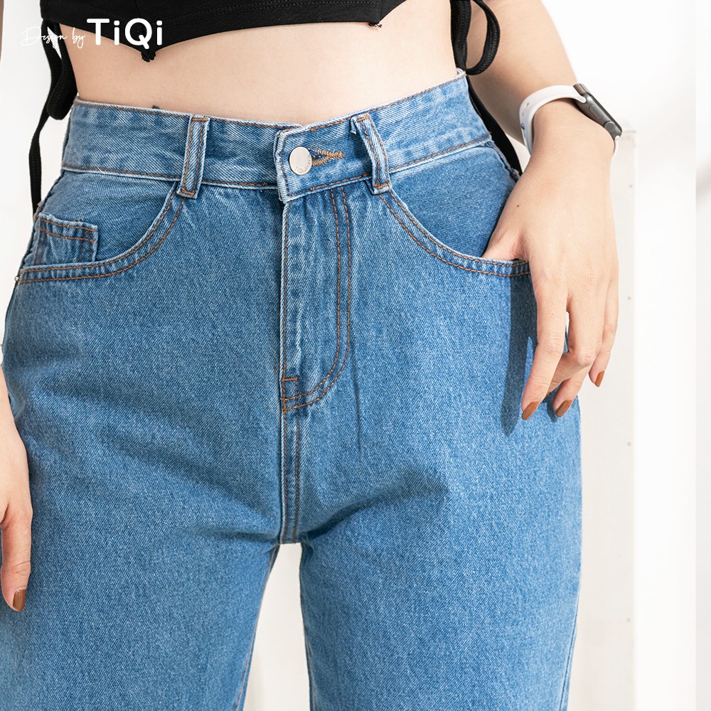 Quần Baggy Jean Trơn Hot Trend  TiQi Jeans B1-211 | BigBuy360 - bigbuy360.vn