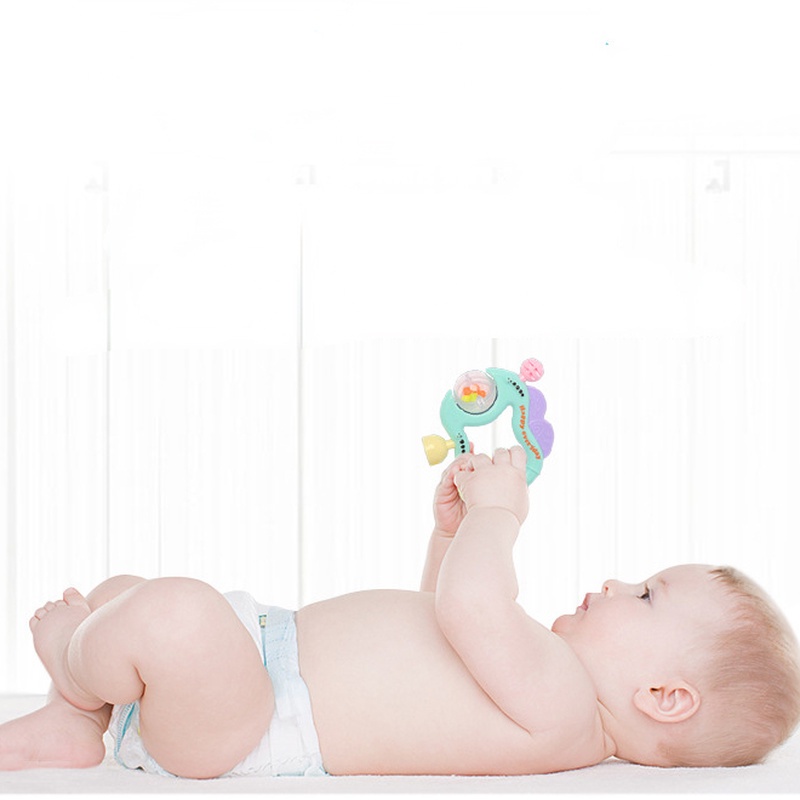 Bộ Đồ Chơi Lục Lạc Cầm Tay Cho Bé Sơ Sinh 11 6 Tháng Tuổi GYLMY1282