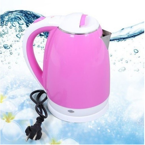 Ấm siêu tốc 2 lớp, Ấm Siêu Tốc Đun Nước Electric Kettle Dung Tích 1.8 Lít Loại 2 Lớp Màu-DATHANG168