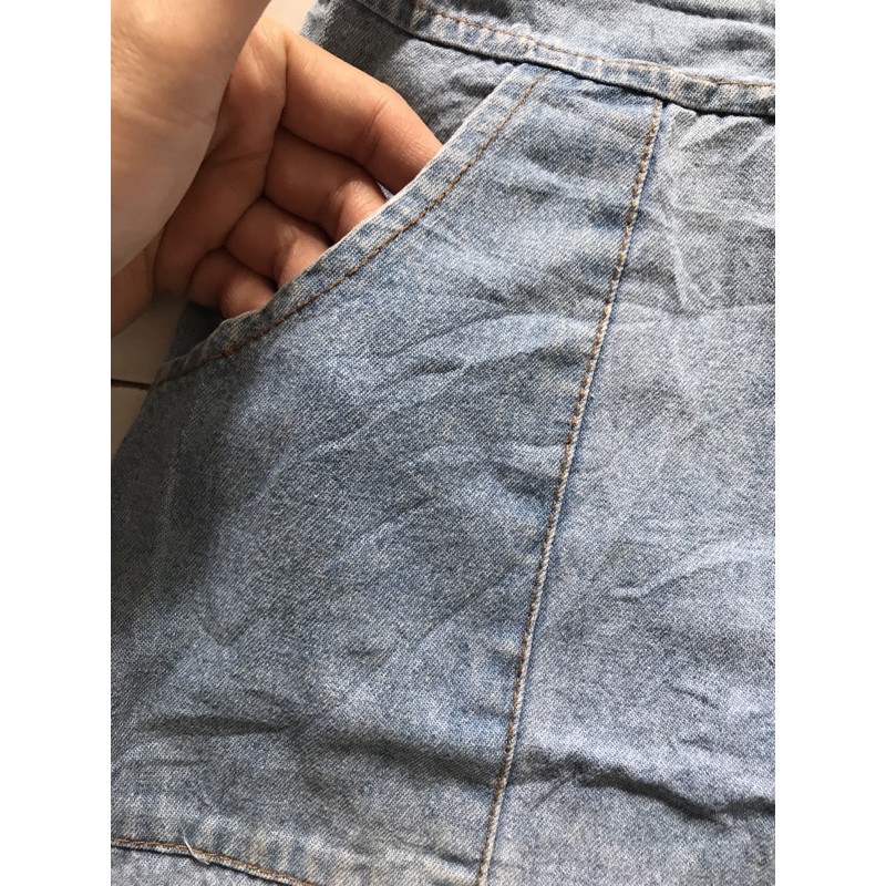 Yếm jean midi xinh💐