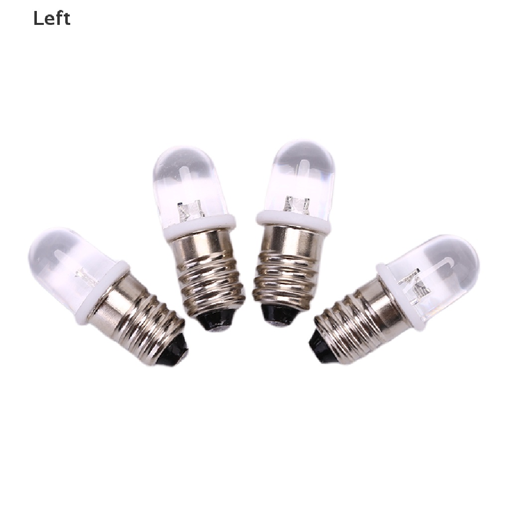 Bộ 5 Bóng Đèn Led E10 DC 3V 4.5V Chất Lượng Cao