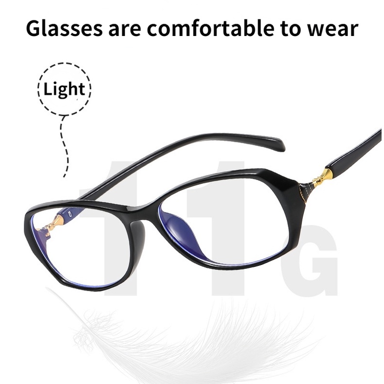 Kính đọc sách thời trang chống ánh sáng xanh dành cho nữ Mang kính đọc sách thoải mái