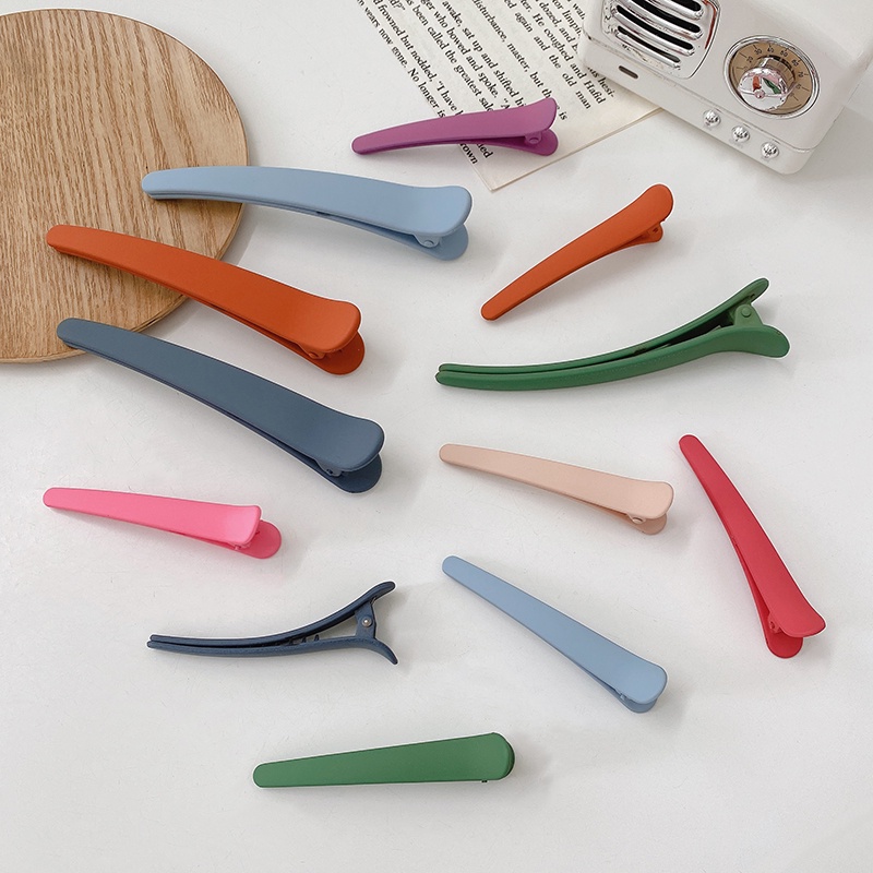 Kẹp tóc mỏ vịt thời trang Hàn Quốc 2021 cho nữ