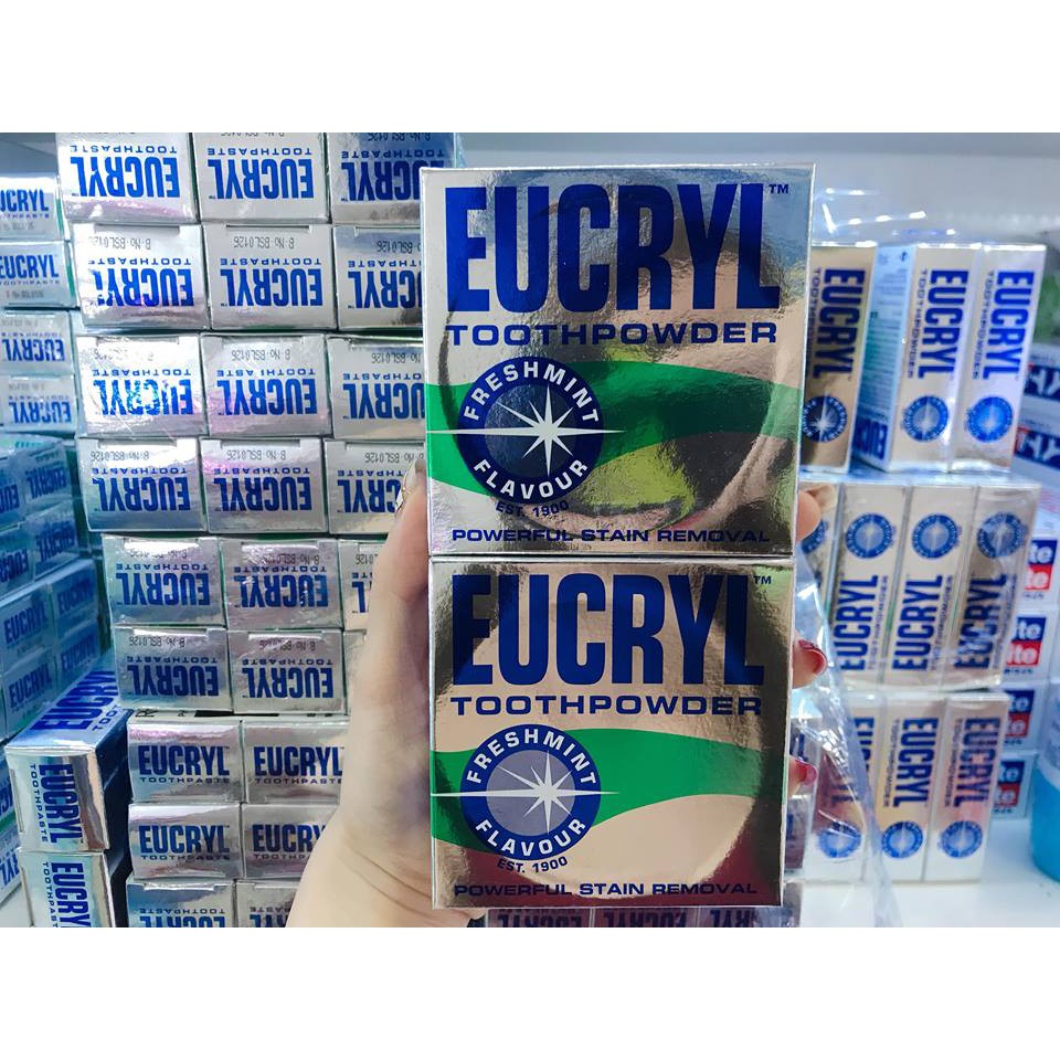 BỘT TẨY TRẮNG RĂNG EUCRY