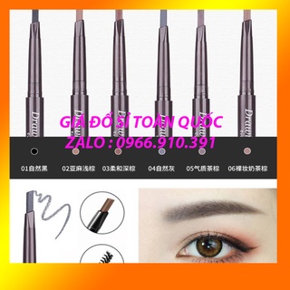 Chì kẻ mày 2 đầu lameila color geometry vỏ nâu