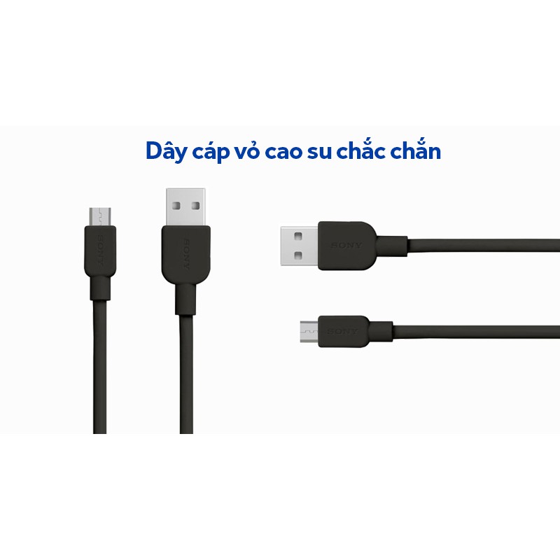 DÂY CÁP SẠC VÀ TRUYỀN DỮ LIỆU SONY CP-AB100/BCE - HÀNG CHÍNH HÃNG SONY VIỆT NAM