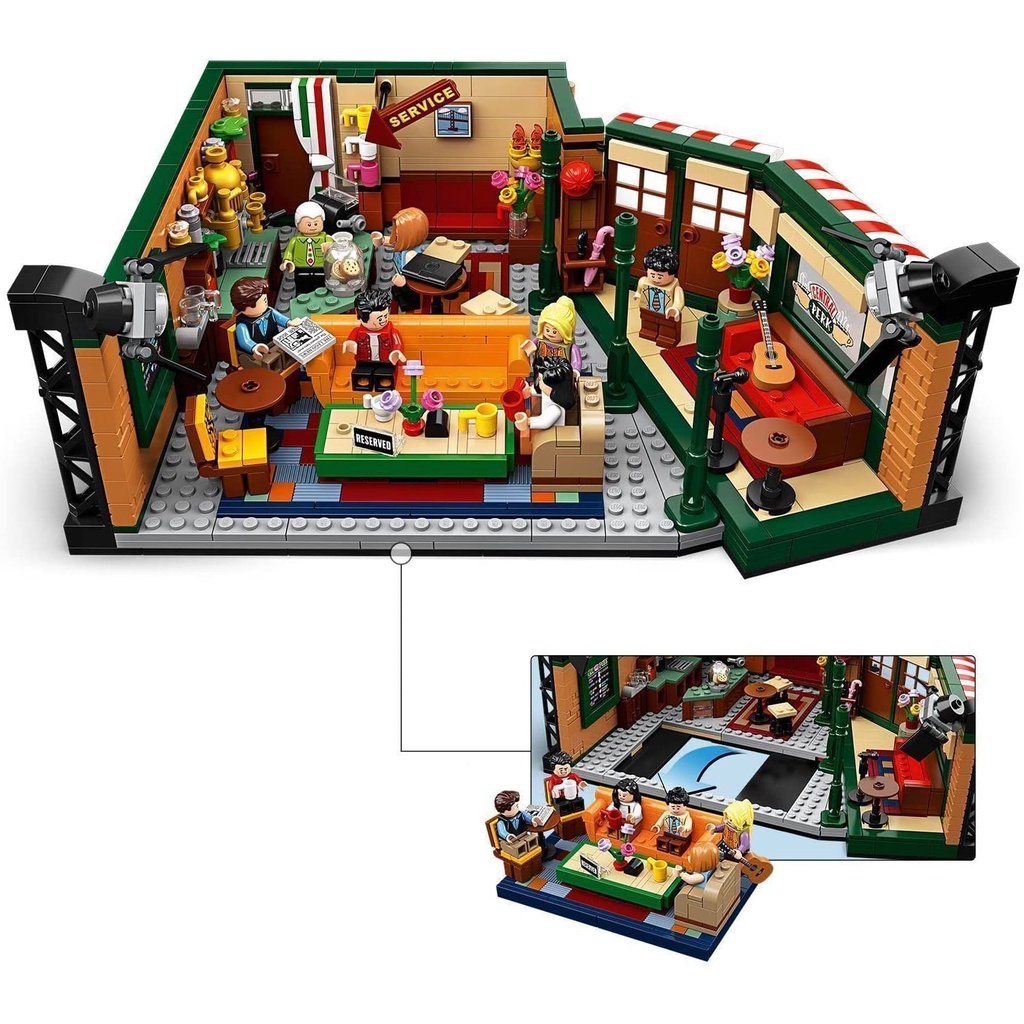 Lego Ideas 21319 Bộ Lắp Ráp Mô Hình FRIENDS Central Perk
