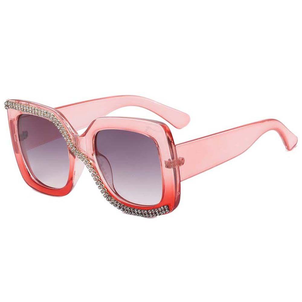 Kính Mát Oversize Chống Tia UV Phong Cách Đường Phố Cá Tính|Kính Mát Thời Trang Cho Nữ