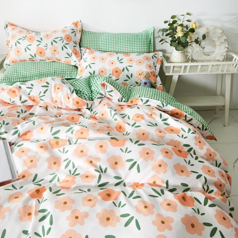 Bộ chăn ga gối Cotton poly mẫu Hoa nhí (nhiều mẫu lựa chọn) | BigBuy360 - bigbuy360.vn