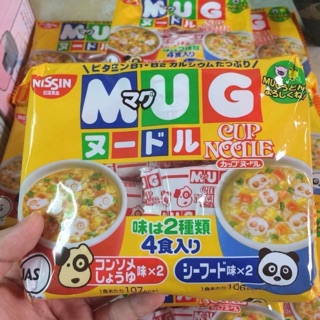 Mì mug cho bé
