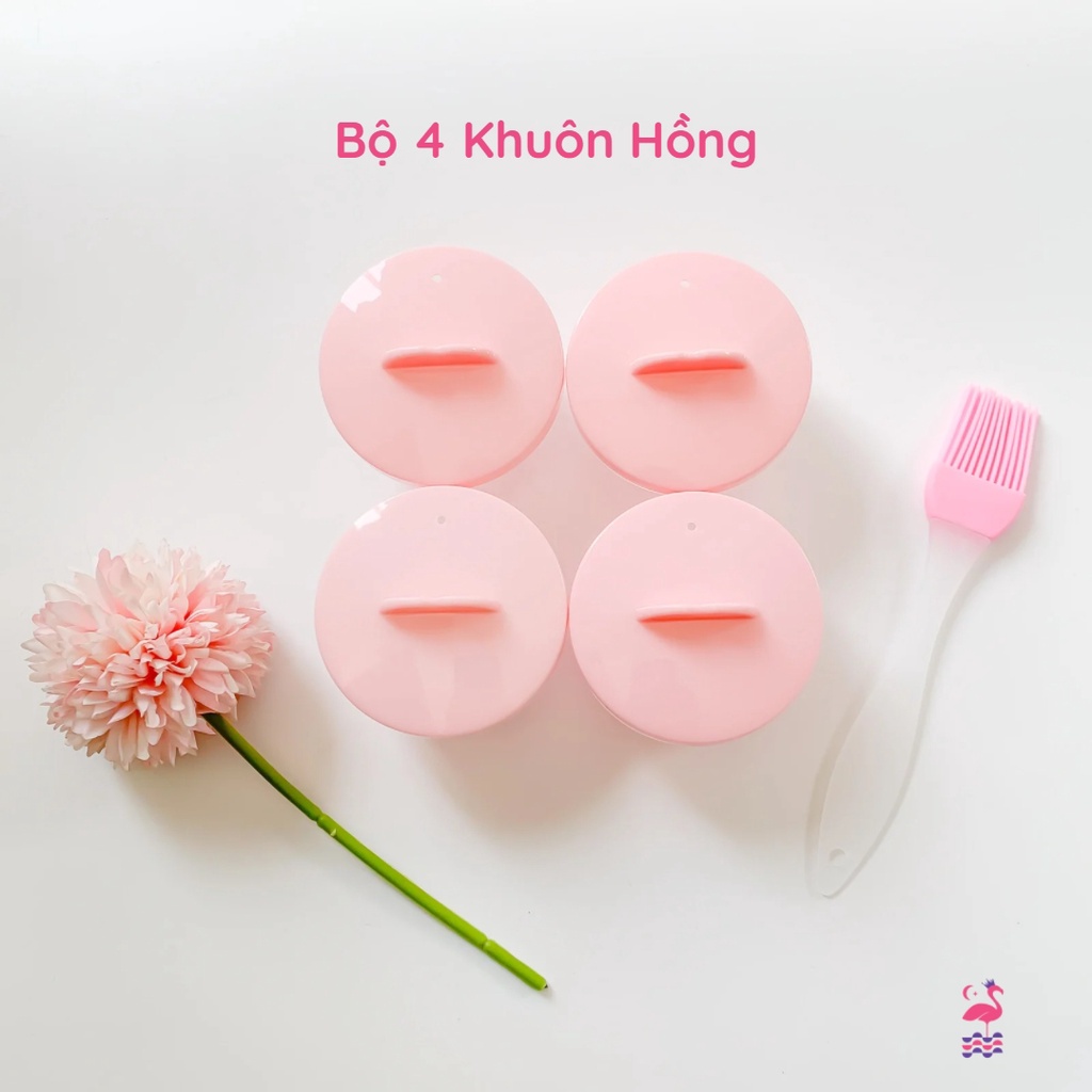 Khuôn Hấp Đồ Ăn Làm Bánh Có Nắp Cho Bé Ấm Baby Nhiều Hình Ngộ Nghĩnh Từ Nhựa PP An Toàn Không Gây Hại Ấm Gift Decor