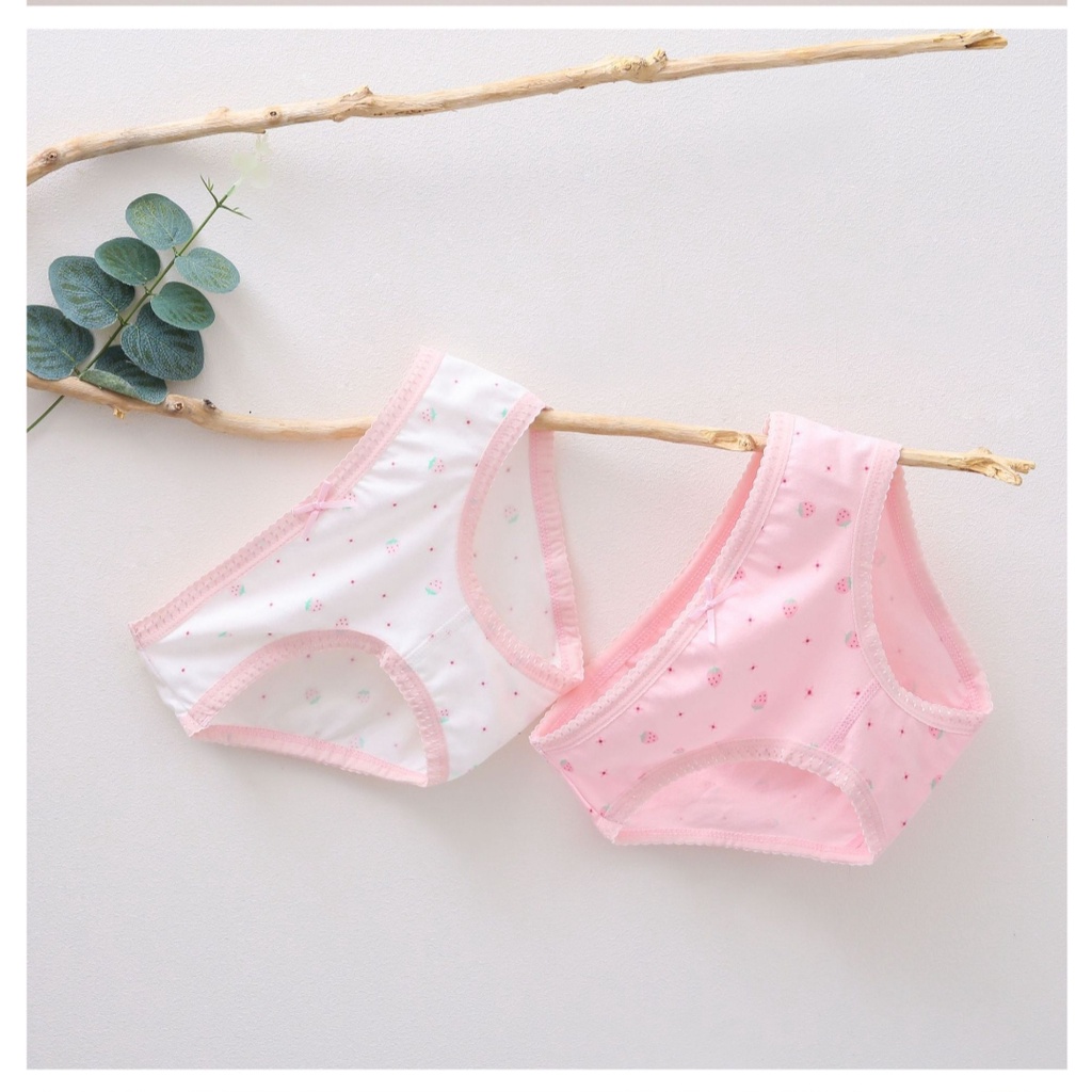 Combo 4 quần lót cho bé gái hoạ tiết xinh xắn cute từ 1-16 tuổi