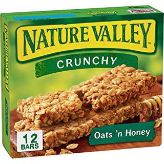 Bánh Ngũ Cốc Nature Valley - Oats'n Honey 253gr- 6 gói-12 thanh