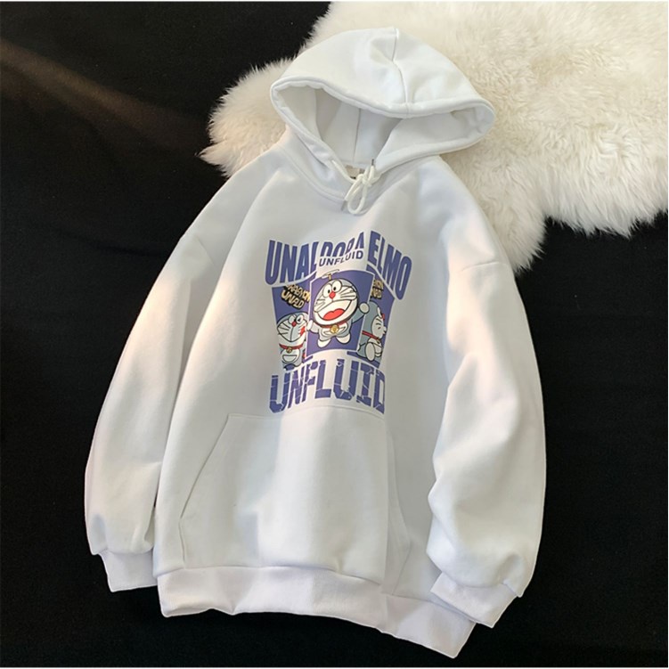 Áo Hoodie Tay Dài Oversize In Họa Tiết Hoạt Hình Nhật Bản Thời Trang Unisex 2022