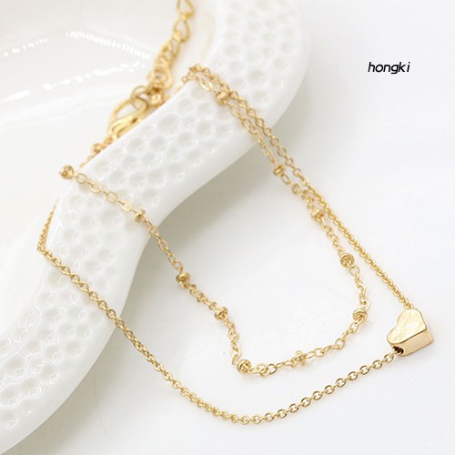 Lắc Chân Hợp Kim Hình Trái Tim Xinh Xắn Cho Nữ