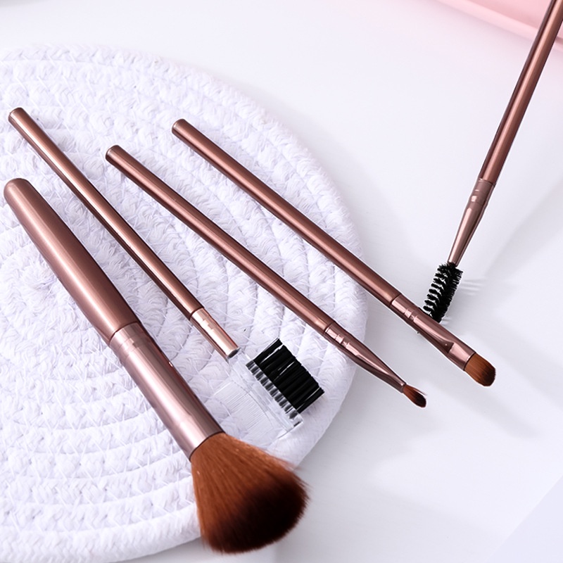 Set 7 Cọ Trang Điểm Phấn Mắt / Kem Nền / Lông Mày / Che Khuyết Điểm Màu Đen
