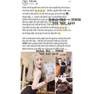 Bánh giảm cân Socola Protei 2M