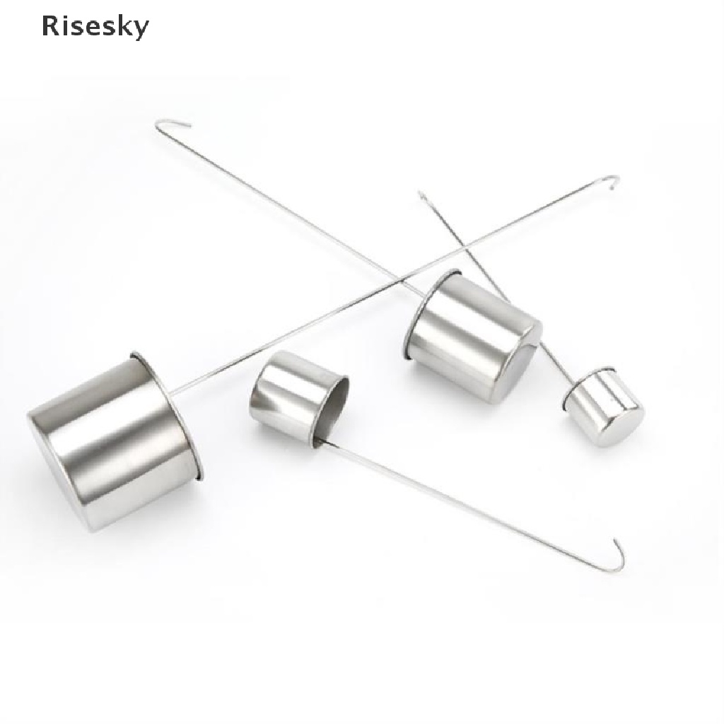 1 Bộ Muỗng Đo Lường Bằng Thép Không Gỉ Tiện Dụng Cho Nhà Bếp / Quầy Bar