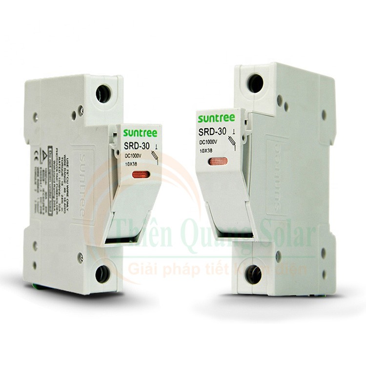 Cầu chì suntree 1P 15A,20A,32A 1000VDC SRD-30 cho năng lượng mặt trời